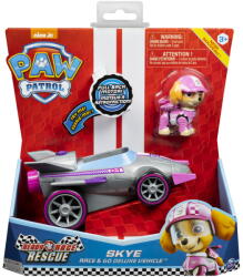 Spin Master Masina de curse Skye Patrula Catelusilor cu sunete si motor pull-back (6054502_20119528) Figurina