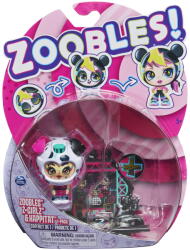Spin Master Figurina Zoobles Z-Girlz Fetita Catelusa cu transformare si Happitat (6061365_20134948) Figurina