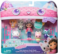 Spin Master Set figurine Gabby’s Dollhouse Filmul, Echipa Cat-Venture, 11 piese (6072633) Figurina