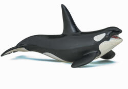 Papo Figurina Papo Balena Ucigasa realista, pictata manual, 19 cm (Papo56000) Figurina