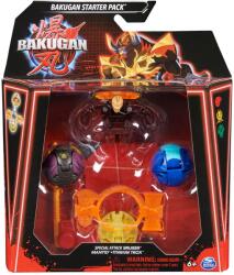 Spin Master Set Bakugan Starter Pack cu Bruiser, Mantid si Titanium Trox (6066989_20143701) Figurina