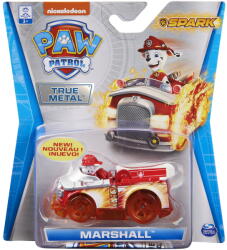 Spin Master Masinuta metalica Marshall Spark Paw Patrol, True Metal, 3+ ani (6053257_20127779) Figurina