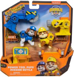 Spin Master Set Rubble & Crew cu unelte de putere, figurine Rubble si Mix (6071661) Figurina