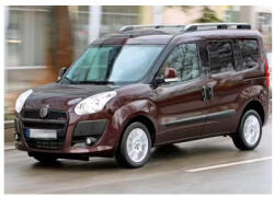  Set bare portbagaj longitudinale aluminiu pentru Fiat Doblo III lung 2023- (270326-3)
