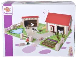 Simba Toys Ferma de jucarie Eichhorn cu accesorii si animale, 20 piese (100004309) Figurina
