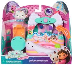 Spin Master Set Gabby's Dollhouse Film cu Cakey, balcon din dulciuri si accesorii (6073662_20152985) Figurina