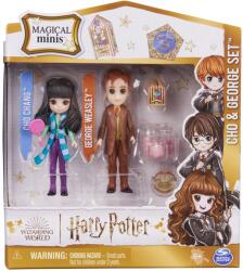Spin Master Set 2 figurine Harry Potter Magical Minis Cho si George, 7, 5 cm (6064901) Figurina