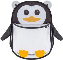 REER Saculet din plasa pentru jucarii de baie cu ventuze, pinguin Reer (RE76062)