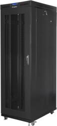 Lanberg Cabinet rack Lanberg Free standing, size 19, ITC 27U, maximum static load 1200 kg, LCD panel, 6 slot uri pentru ventilatoare, greutate 111 kg, negru (FF01-8227-23BL)