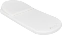 KikkaBoo Матрак с възглавница за кош за новородено KikkaBoo - Airknit White, 80 х 35 cm (31107010016)
