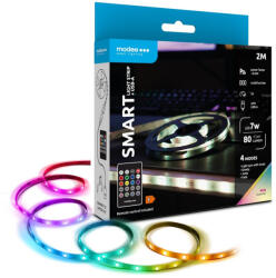 Modee LED Smart (Remote) Szalag 7W IP20 RGB + USB (80 lumen) 2M (MSL-LS7W2MRGB-R)