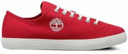 Timberland Union Wharf Oxford férfi tornacipő - méret 43 - piros fehér, kényelmes textil felsőrész, gumi talp, fűzős, légáteresztő nyári utcai cipő stílus