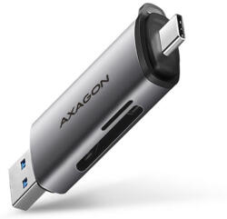 AXAGON CRE-SAC, USB-A/USB-C, SD/microSD, 5Gbps, черен (CRE-SAC)
