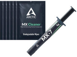 Arctic MX-7, 2.9 g/cm³, -50~250°C, MX Cleaner x6, 4g, сив (ACTCP00092A)
