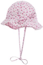  Gyerek sapka, világos rózsaszín, 100% pamutból, áll alatt megkötővel, UV-védelemmel, univerzális méret (hurtimex_4050744558325)