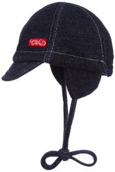  Gyerek sapka, farmer, 95% pamut, 5% elasztán, napellenzővel (hurtimex_4050744516400)