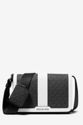 Michael Kors Cooper Michael Kors válltáska 37S5LCOM6B Fekete | Fehér 24, 7 X 16, 5 X 6, 3 cm