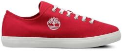 Timberland Union Wharf Oxford férfi tornacipő - piros textil felsőrész, könnyű kialakítás - méret 41 - gumitalp, légáteresztő kényelem, utcai lábbeli