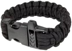 Element Brățară Paracord Element - sistem de închidere tip pin lock dublu - Black