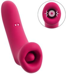 You2Toys Oral Fun Vibrator Sucking Mouth Vibrating Tongue Red Vibrator