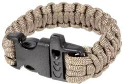 Element Brățară Paracord Element - sistem de închidere tip pin lock dublu - Grey