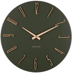 Karlsson ceas de perete Esmerado 40 cm 99KK-ZEU07M_87X (KA6072GR)