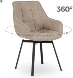 Mebel Elite Forgószék bézs - LUNA 2
