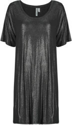 PIECES Rochii scurte Femei PCALICE SS GLITTER DRESS Pieces Negru EU M