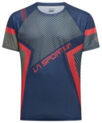 La Sportiva FLOW T-SHIRT Men Tricou cu mânecă scurtă Mountain Red/Cypress M