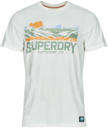 Superdry Tricouri mânecă scurtă Bărbați Outdoors Mountain Rlxd Tee Superdry Alb EU XXL