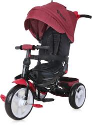 Lorelli Jaguar EVA szülőkormányos tricikli Forgatható, dönthető üléspozícióval BLACK AND RED DELUXE