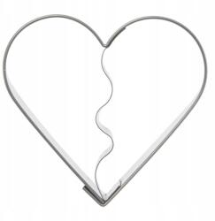 Artemis Lyukasztó Törött szív Mézeskalács keksz lyukasztó forma 5, 5 cm (VD-127463)