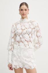 Bardot blúz női azsúros - bézs L