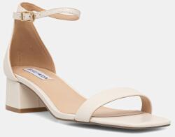 Steve Madden szandál sarokkal bőr Gena - bézs Női 39
