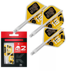 Target Darts integrált tollszár Target K-Flex You Win, No2 toll és rövid szár