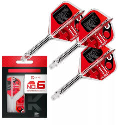 Target Darts integrált tollszár Target K-Flex Press Start, No6 toll és közepes szár