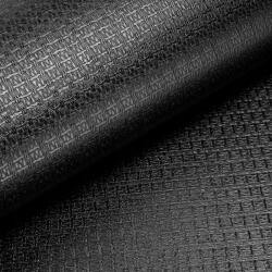  Öntapadós tapéta 40cm x 5m vízálló strukturált fekete (X001WQ0B0N)