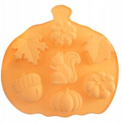 Artemis Szilikon keksz sütőforma Muffin levél Mókus Sütőtök Makk (VD-154416)