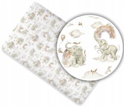 Ankras Pamut Lepedő Kiságyba 120x60 Mintás! (Prześcieradło 120x60 Sarenka Zielona)