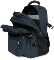 EASTPAK SUPLYER sok zsebes kulacstartós laptophátizsák farmer kék