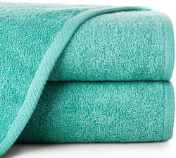 Eurofirany Egyszínű klasszikus törölköző 400 g/m2 Sötét menta 30x50 cm