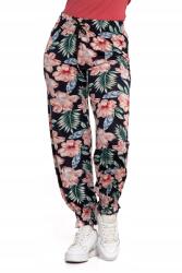 Moraj Laza szabású női nadrág színes Moraj mintákkal S/m méret (OSD1300-017)