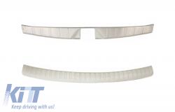 KITT KIT hátsó lökhárító védőburkolat alumínium, SUBARU Forester 2013+ modellekhez Kompatibilis: Subaru Forester (2013+) (COFPSUFR4)