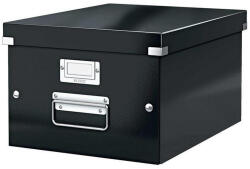 Leitz Doboz, A4 méret, LEITZ "Click&Store", fekete (CE60440095)