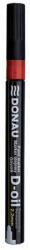 DONAU Lakkmarker, 2, 2 mm, S, DONAU "D-oil", piros (CD7366P)