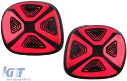 KITT Első lámpák fedő szemöldök díszítés SMART ForTwo C453 A453 (2014-Up) (HESM453)