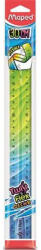  Vonalzó, műanyag, 30 cm, MAPED "Twist'n Flex Decor (CIMA279315)