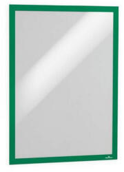 Durable Infokeret, A3, öntapadó háttal, DURABLE "DURAFRAME®", zöld (CDB487305)