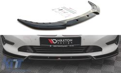  Maxton Design version 1 spoiler suitable for standard front bumper of BMW 3 Series G20 sedan, G21 touring after 2018, black lacquer (ABBMSX6008400)