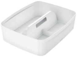 Leitz Rendszerező tálca, fogantyúval, nagy, LEITZ "MyBox", fehér (CE53220001)